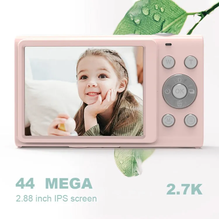 DC402 2.4 inch 44MP 16X Zoom 2.7K Full HD Digital Camera Children Card Camera, UK Plug