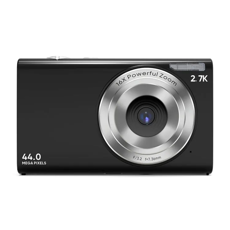 DC402 2.4 inch 44MP 16X Zoom 2.7K Full HD Digital Camera Children Card Camera, UK Plug