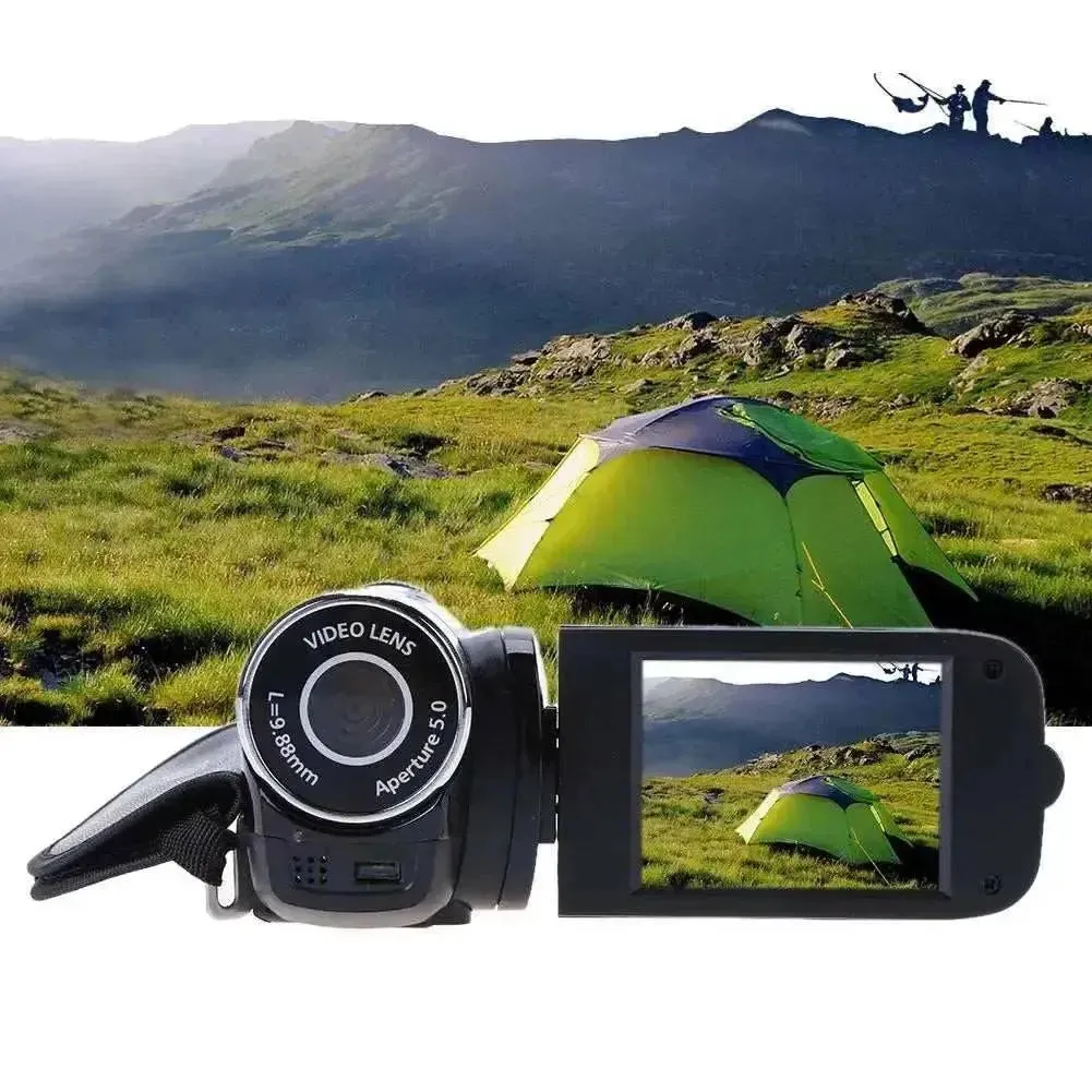 Digital Video Camera Full HD 1080P 16X Zoom Camcorder DV Camera(Black)