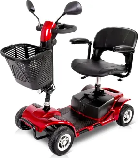 Electric Mobility Scooter I Powered All Terrain Motorized Scooter I Foldable Power Wheelchair  4 Wheel  I Model M523AS