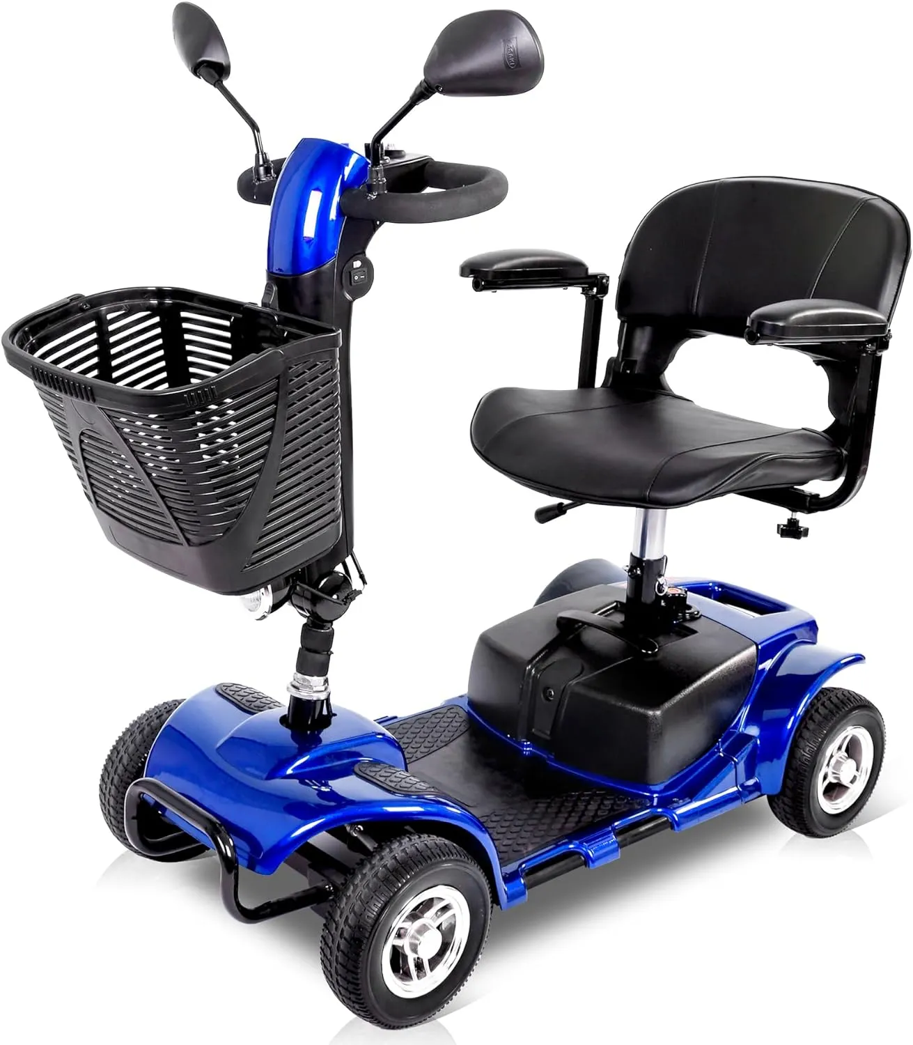 Electric Mobility Scooter I Powered All Terrain Motorized Scooter I Foldable Power Wheelchair  4 Wheel  I Model M523AS