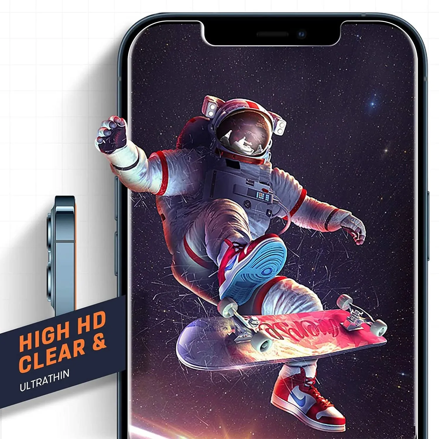 Entronix Case Screen Protector Bundle with Camera Cover Designed for Apple iPhone 11 Pro Clear 9H Hardness,Bubble Free Easy Install, 3 PACK