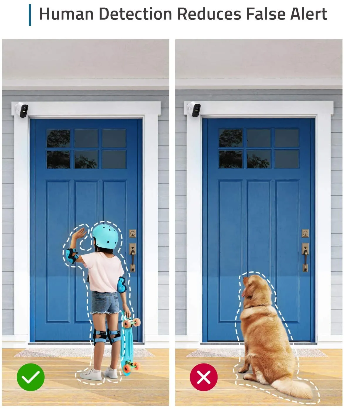 EUFY Security, eufyCam 2C 2-Cam Kit, Security Camera Outdoor, Wireless Home Security System with 180-Day Battery Life, HomeKit Compatibility, 1080p HD, IP67, Night Vision