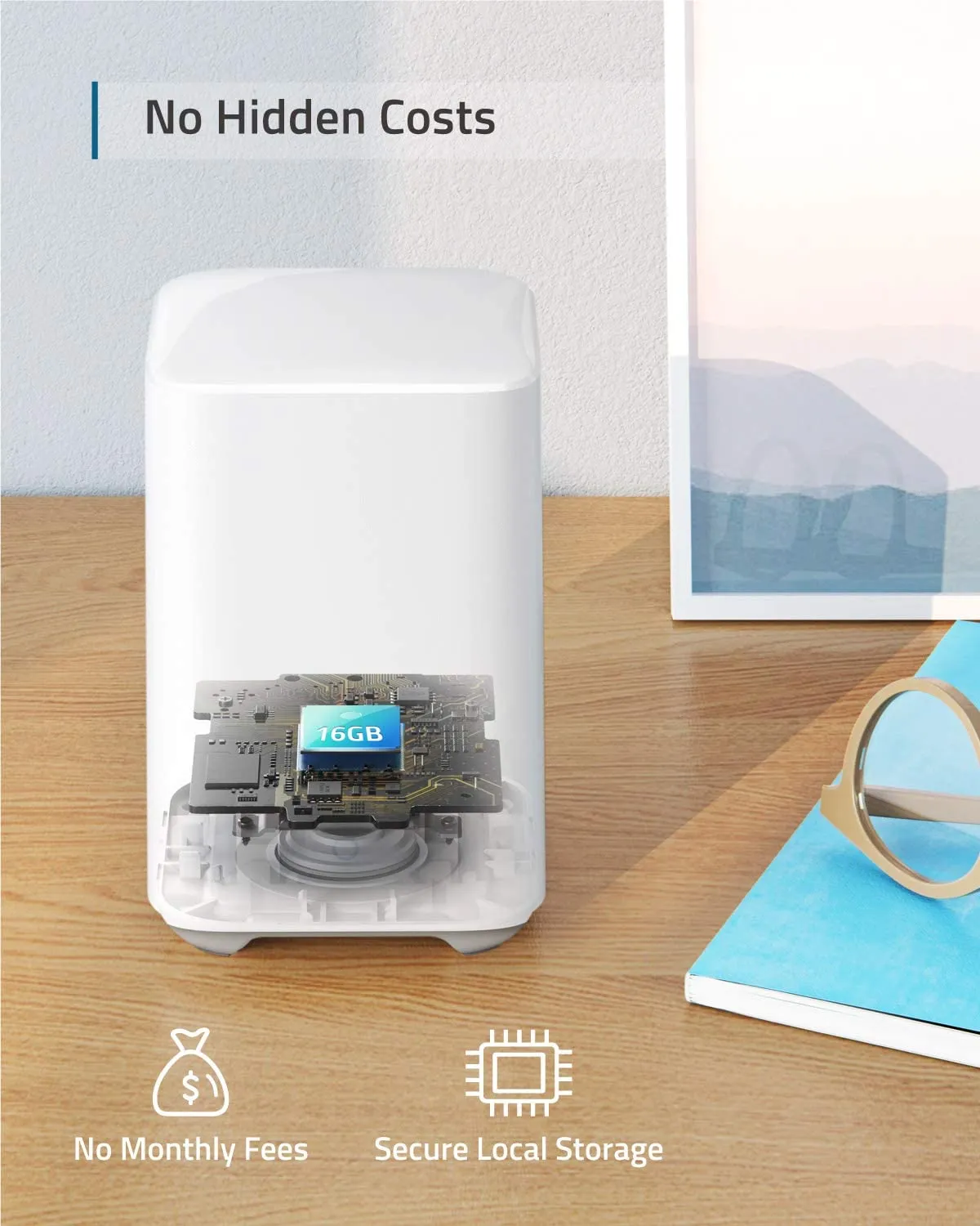 EUFY Security eufyCam 2C Wireless Home Security Add-on Camera, Requires HomeBase 2, 180-Day Battery Life, HomeKit Compatibility