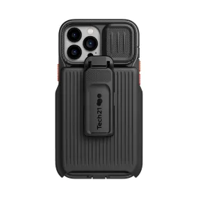 EvoMax - Apple iPhone 13 Pro Max Case with Holster - Off Black