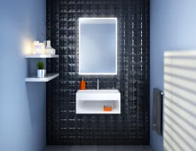 Fleurco Luna Halo LED Lighted Mirror
