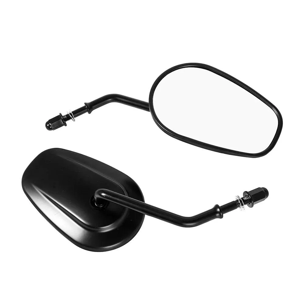 For Harley Dyna Electra Glide Fatboy Iron 883 Road Glide Sportster 883 1200 Softail Motorcycle Rear View Rearview Side Mirrors