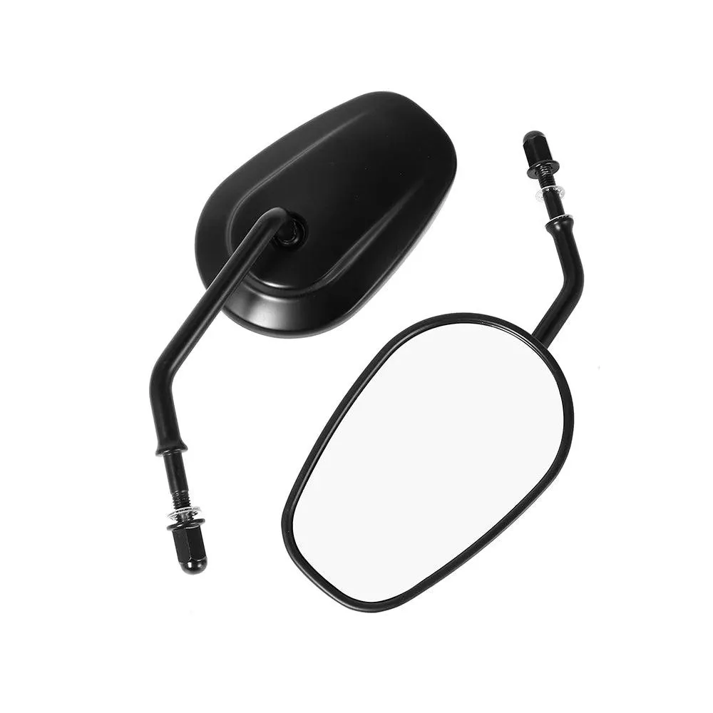 For Harley Dyna Electra Glide Fatboy Iron 883 Road Glide Sportster 883 1200 Softail Motorcycle Rear View Rearview Side Mirrors