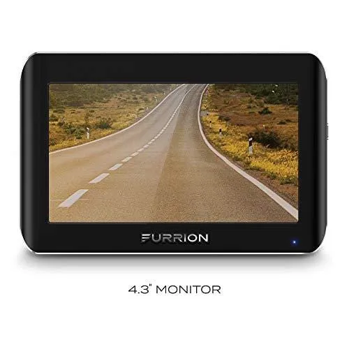 Furrion FOS43TASF 4.3" Vision S Wireless Vehicle Observation System: 4.3-inch Monitor and 1 Rear Sharkfin Camera