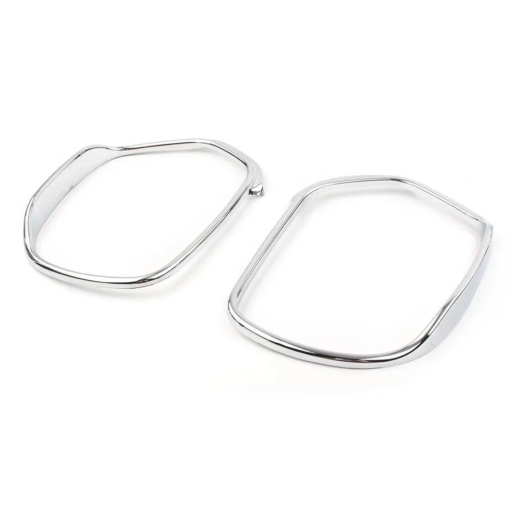 GL 1800 Goldwing Motorcycle Rearview Side Mirror Cover Trim For Honda Goldwing GL1800 2001-2011 Chrome ABS Decoration Parts 2Pcs