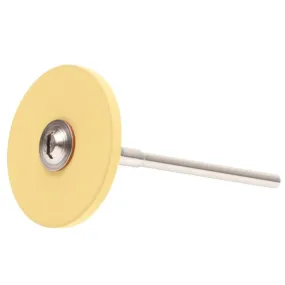 GRS Yellow Rubber-Bond Diamond Polishing Wheel