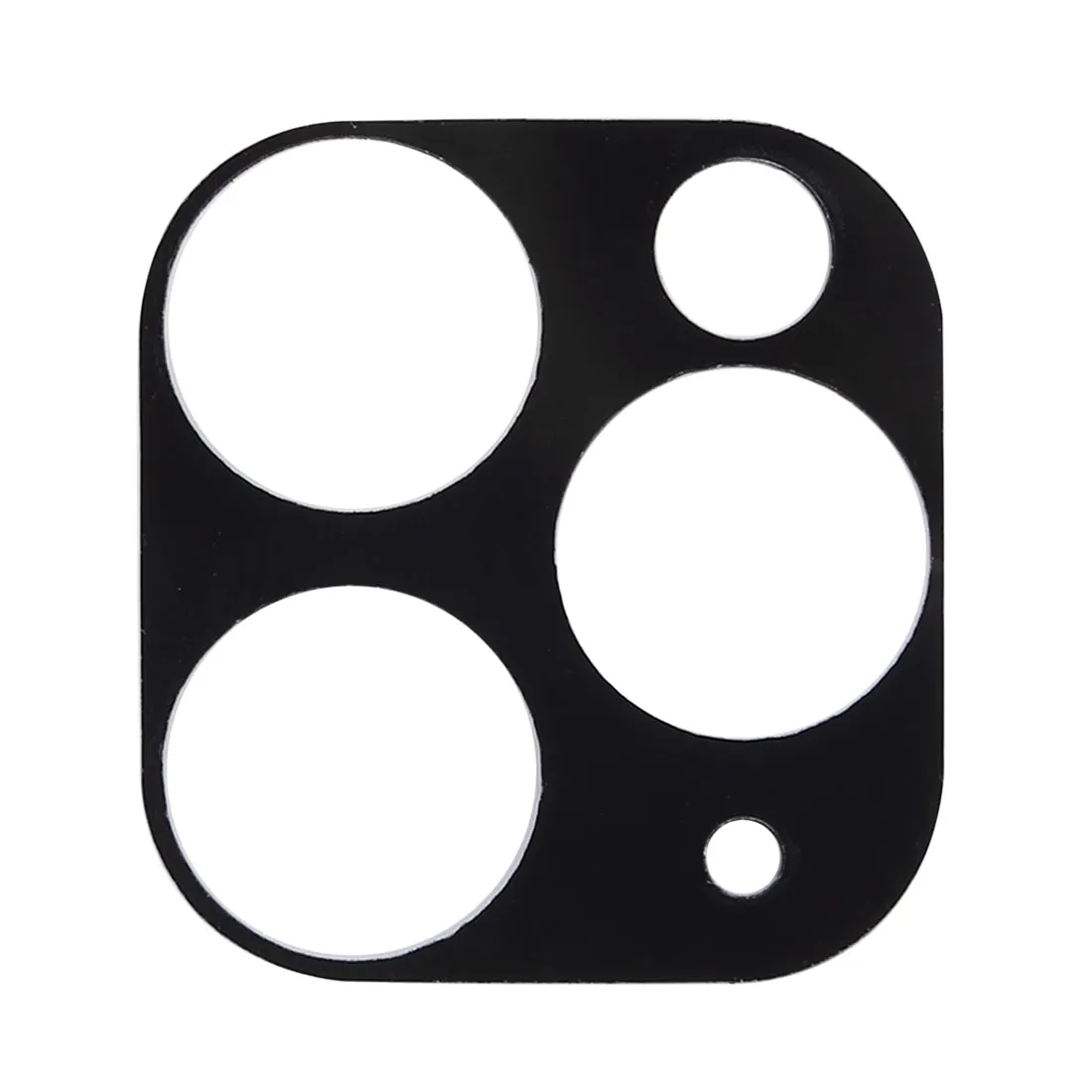 High Quality TPE Rear Camera Lens Protection Film - Black for iPhone 11 Pro Max