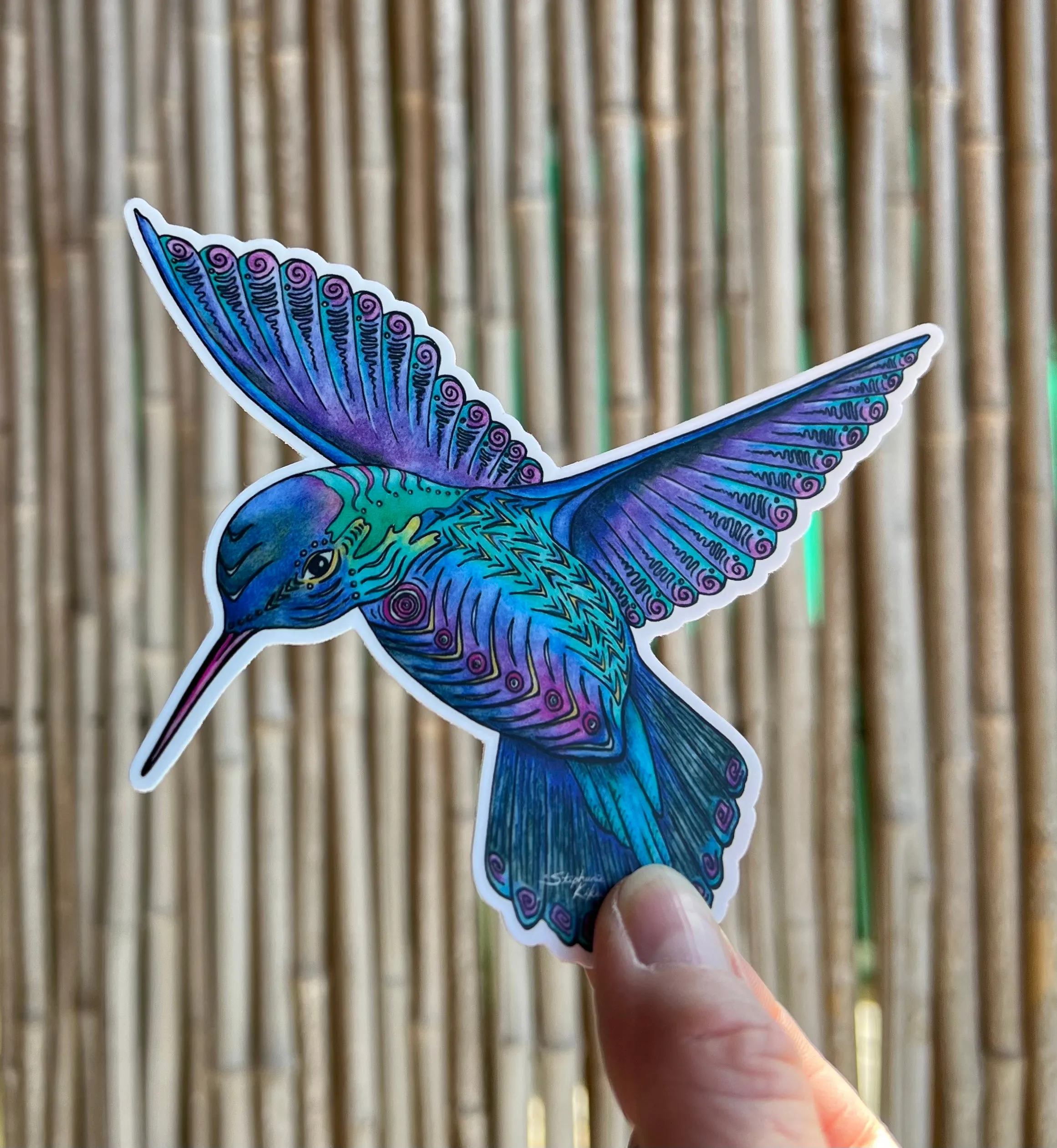 Hummingbird Sticker
