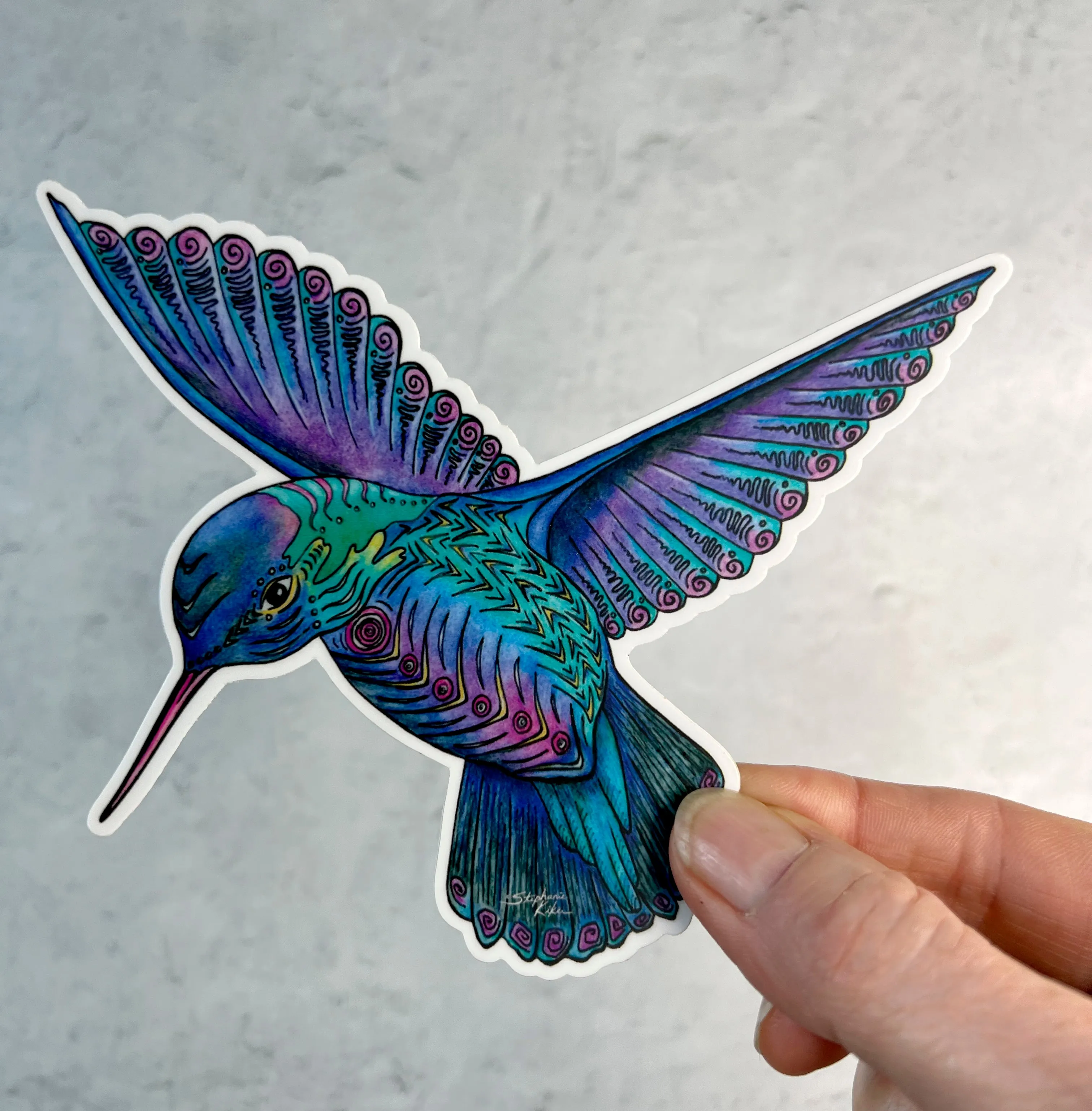 Hummingbird Sticker