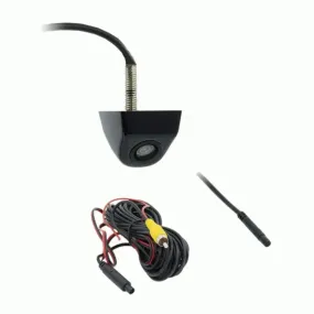 iBeam TE-LPGC Above License Plate Backup Cam w/ Gloss Black Metal Housing