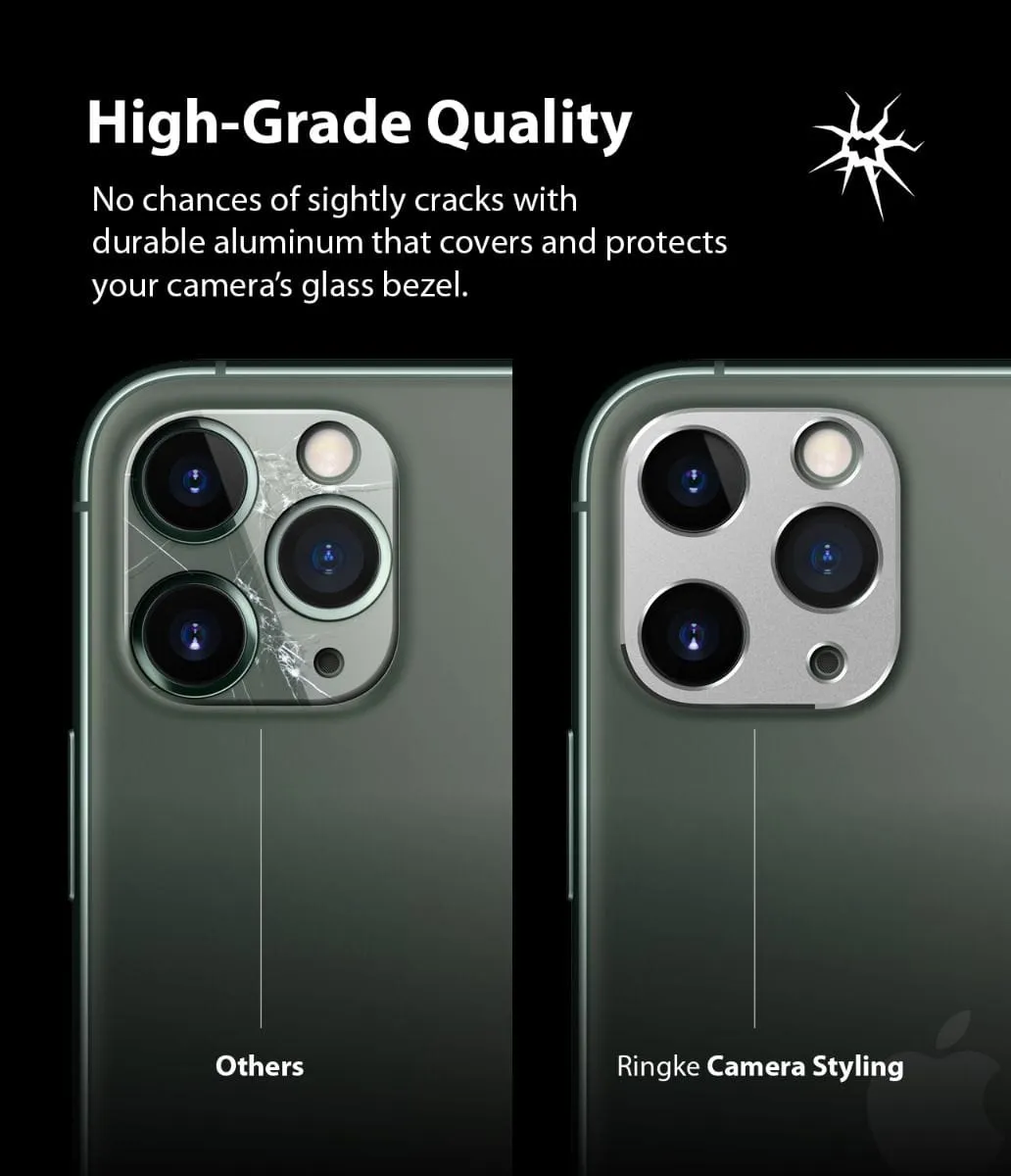 iPhone 11 Pro/ 11 Pro Max RINGKE CAMERA STYLING -Silver