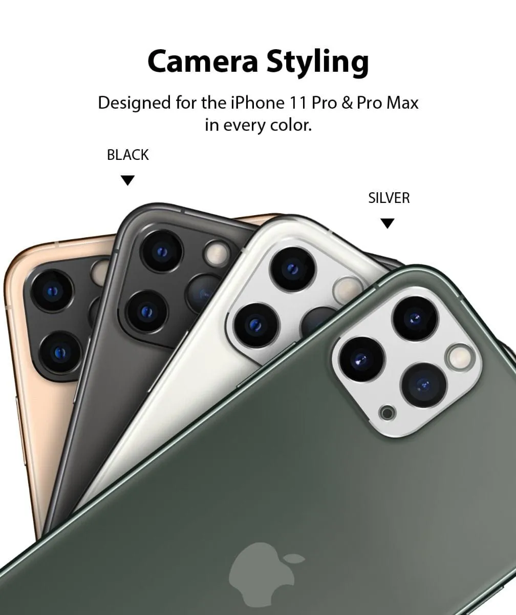 iPhone 11 Pro/ 11 Pro Max RINGKE CAMERA STYLING -Silver