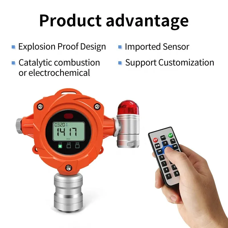 Keep Your Brewery Safe: Ethanol Gas Monitoring Probe with Leakage Alarm for Brewery Tanks