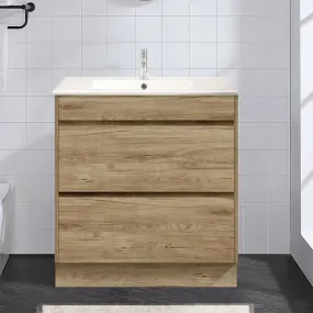 Kingston 750mm Bathroom Vanity   Ceramic Top