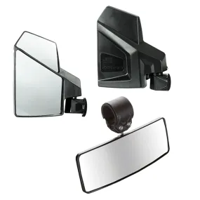 Kolpin 98312 UTV SIDE AND REAR MIRROR COMBO