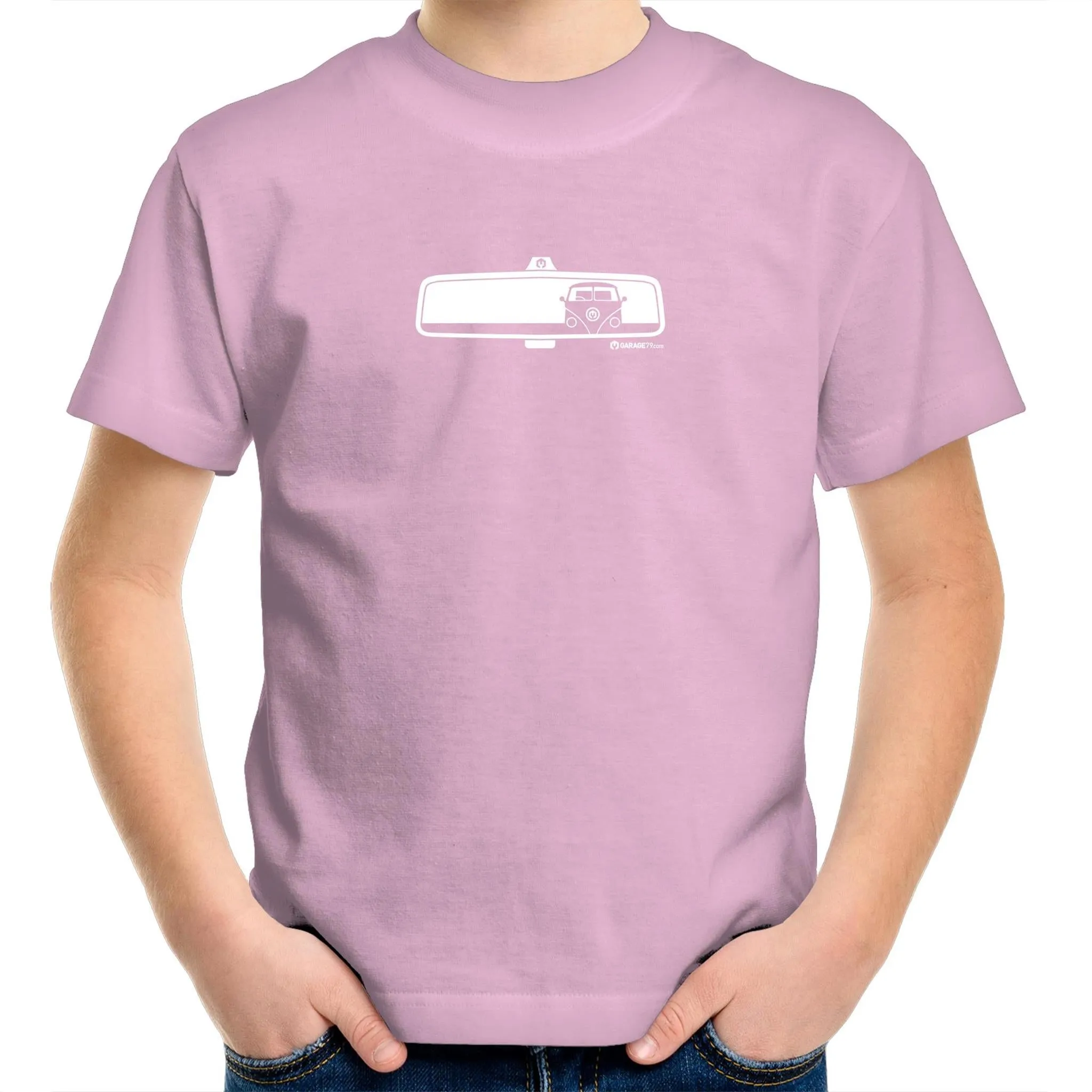 Kombi Rearview - Kids Youth Crew T-Shirt