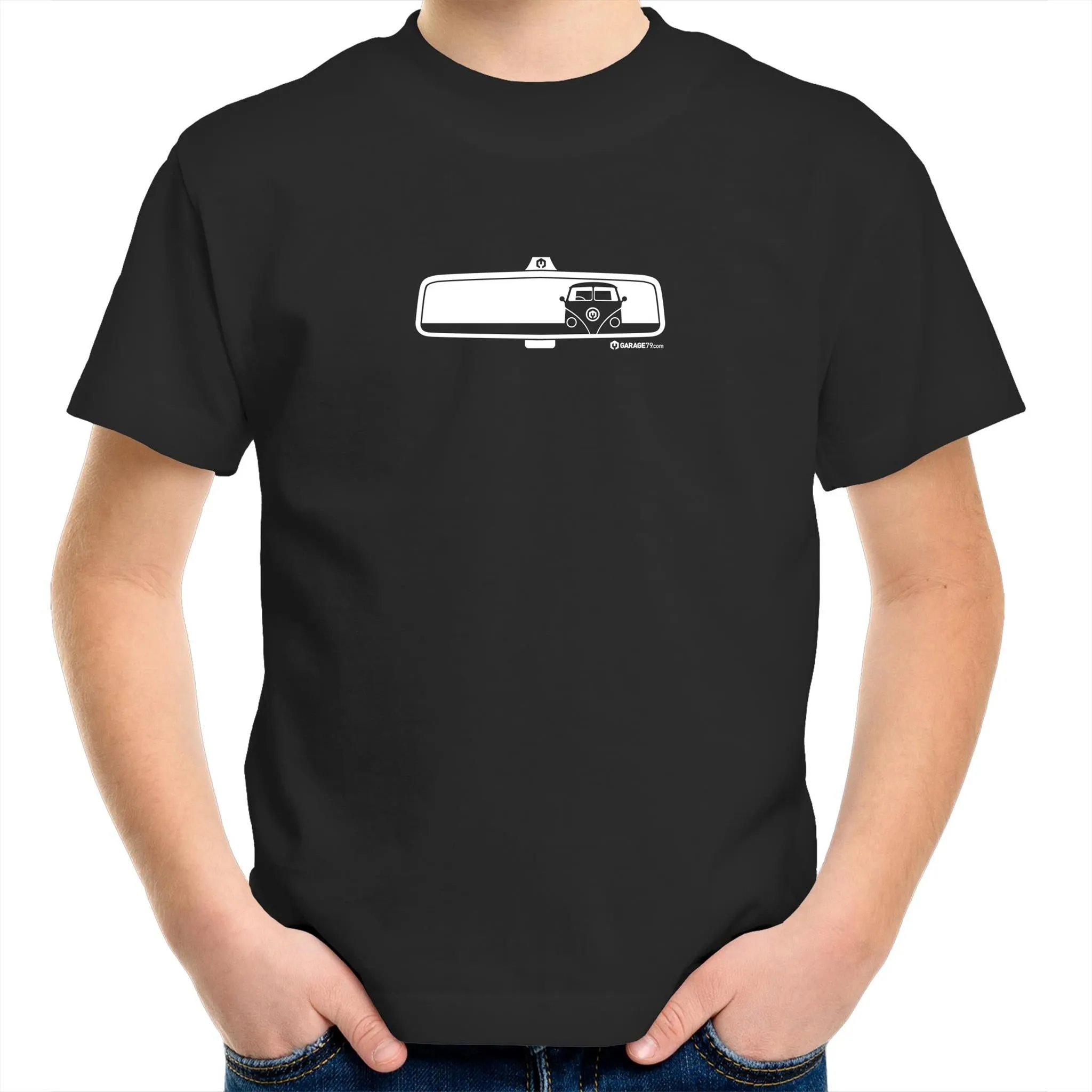 Kombi Rearview - Kids Youth Crew T-Shirt
