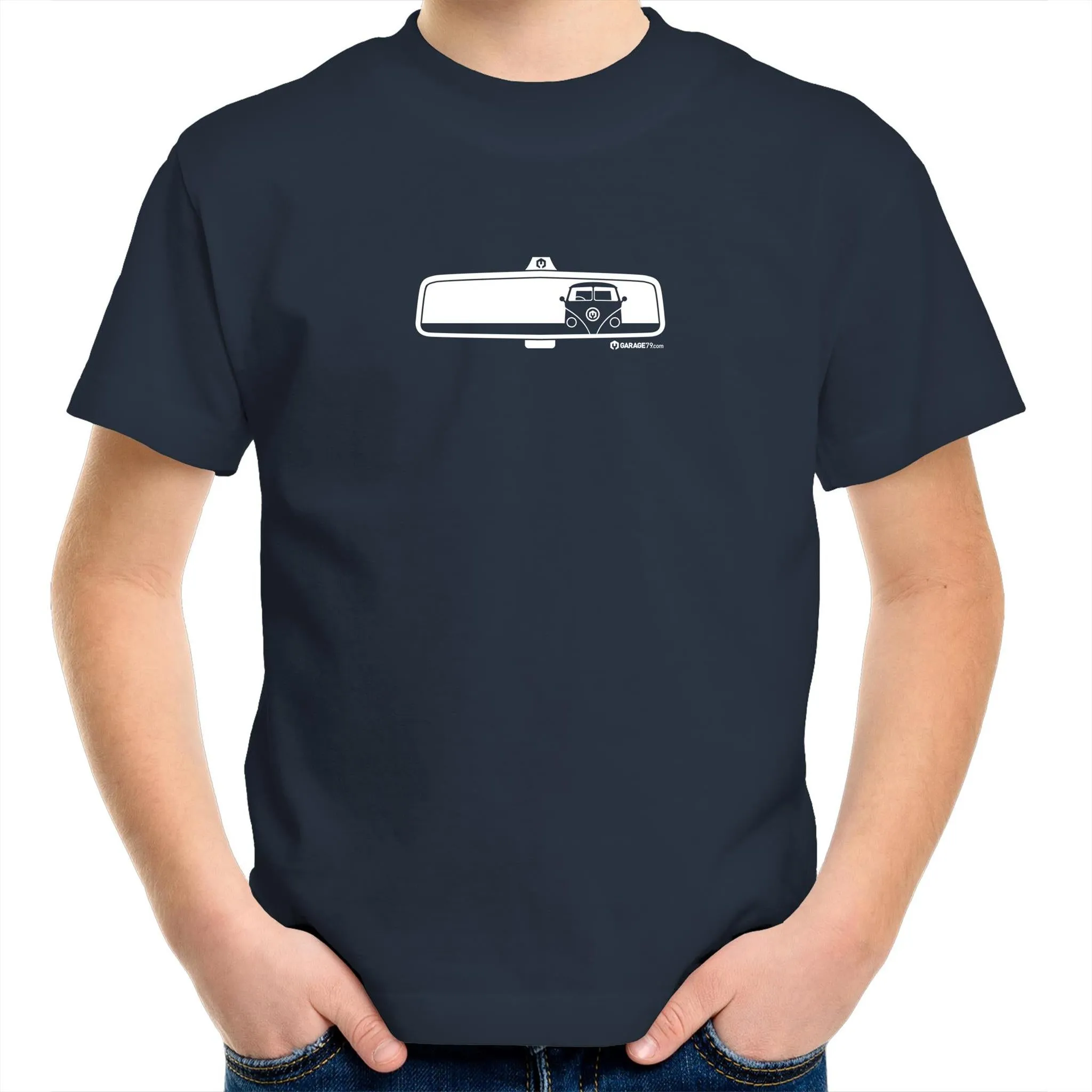 Kombi Rearview - Kids Youth Crew T-Shirt