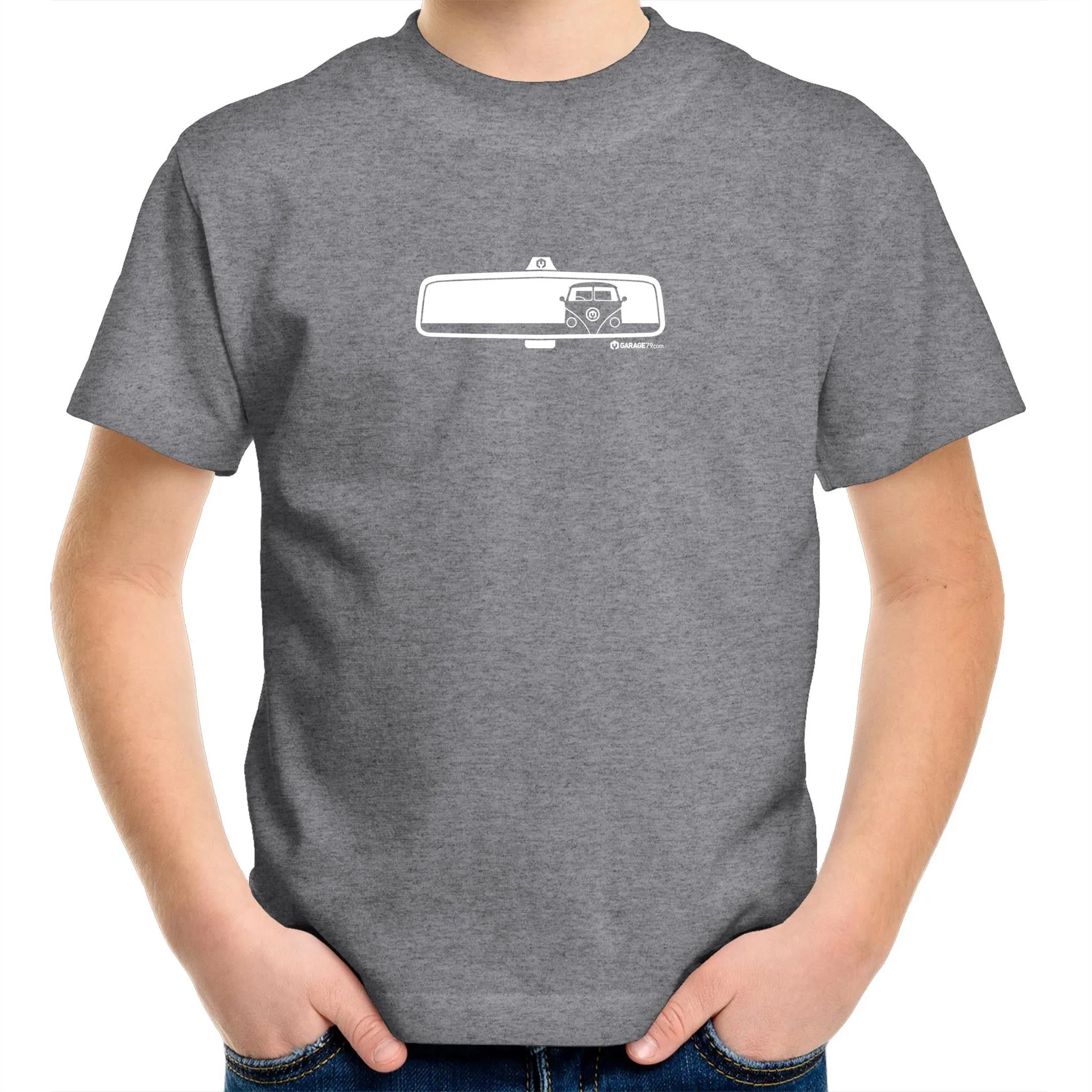 Kombi Rearview - Kids Youth Crew T-Shirt
