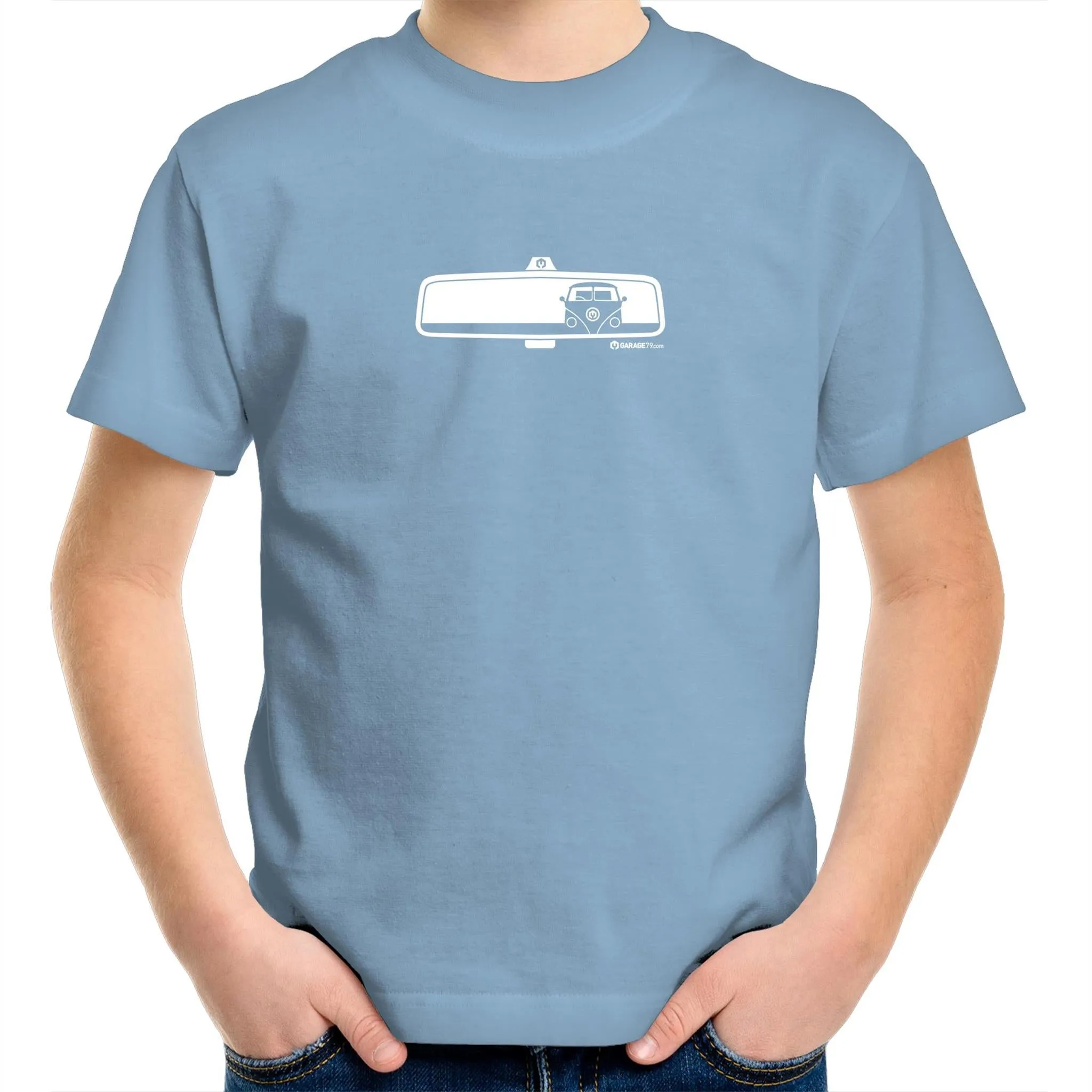 Kombi Rearview - Kids Youth Crew T-Shirt