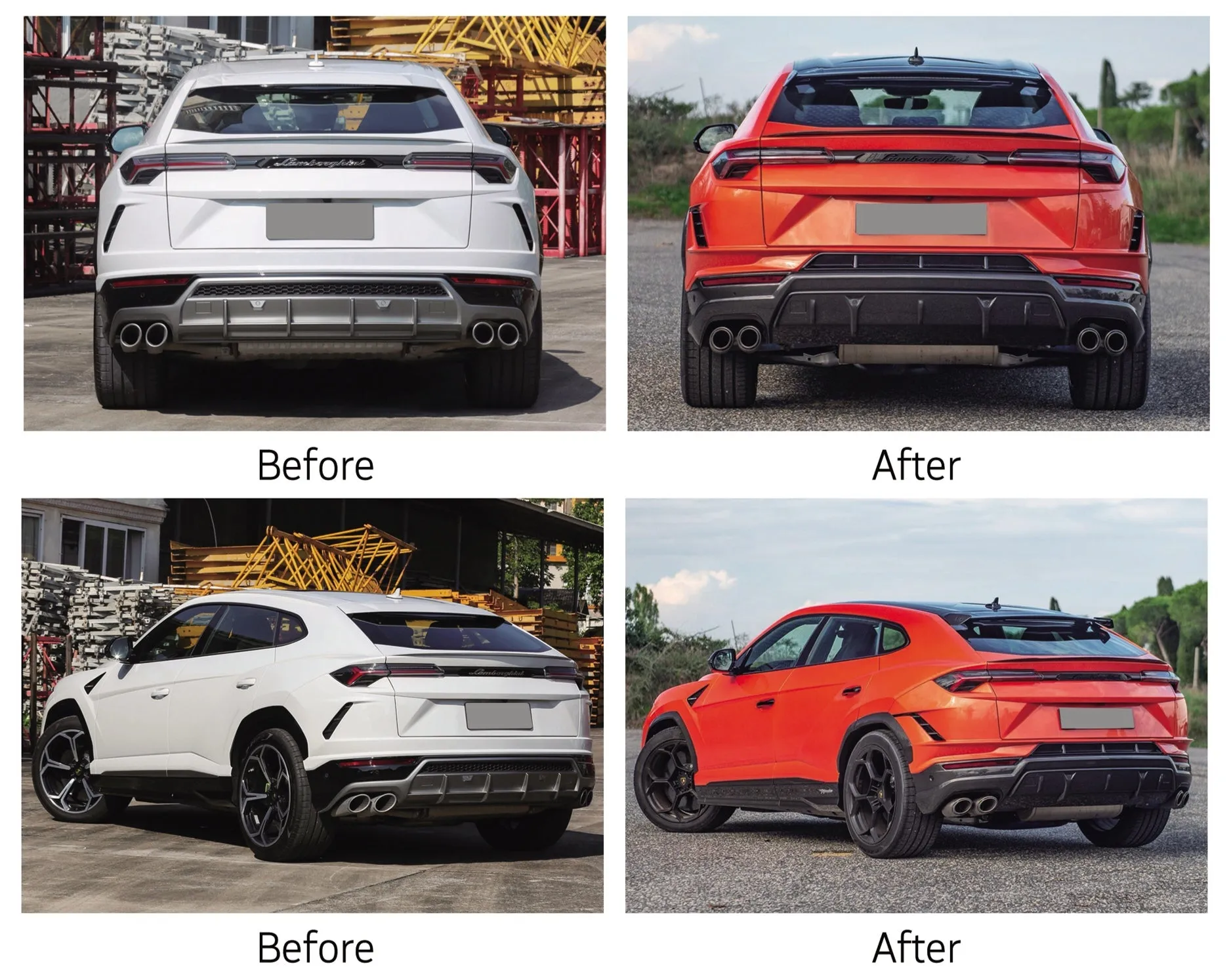 Lamborghini Urus 2023 Performante Body Kit for 2018-2022 Models