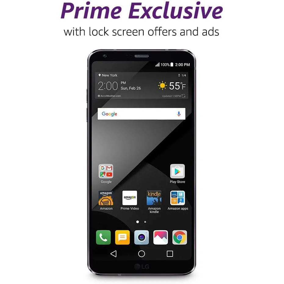LG G6  128GB AT&T/T Mobile/Verizon Unlocked  (Refurbished)
