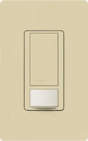 Lutron MS-OPS2H-IV Maestro Single Pole Small Room Occupancy Sensor Switch, Ivory