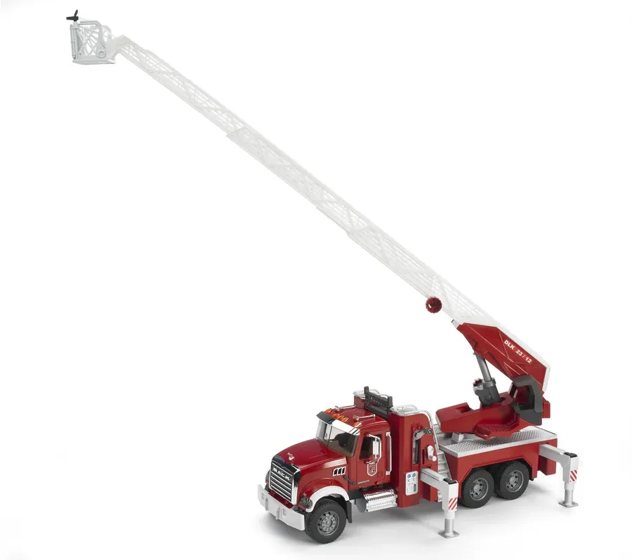 Mack Fire Engine with Water Pump, Lights & Sound