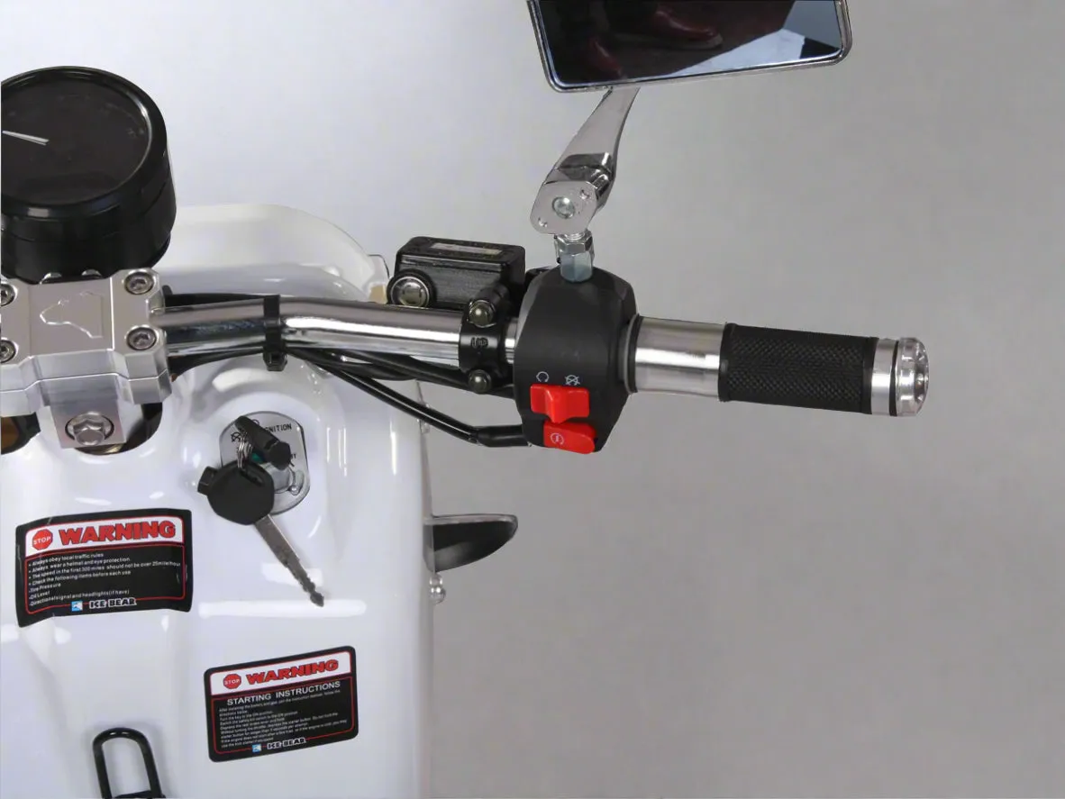 MADDOG 50cc Trike Scooter - IceBear - PST50-19N