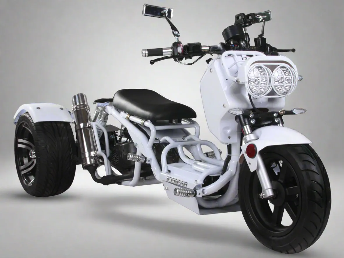 MADDOG 50cc Trike Scooter - IceBear - PST50-19N