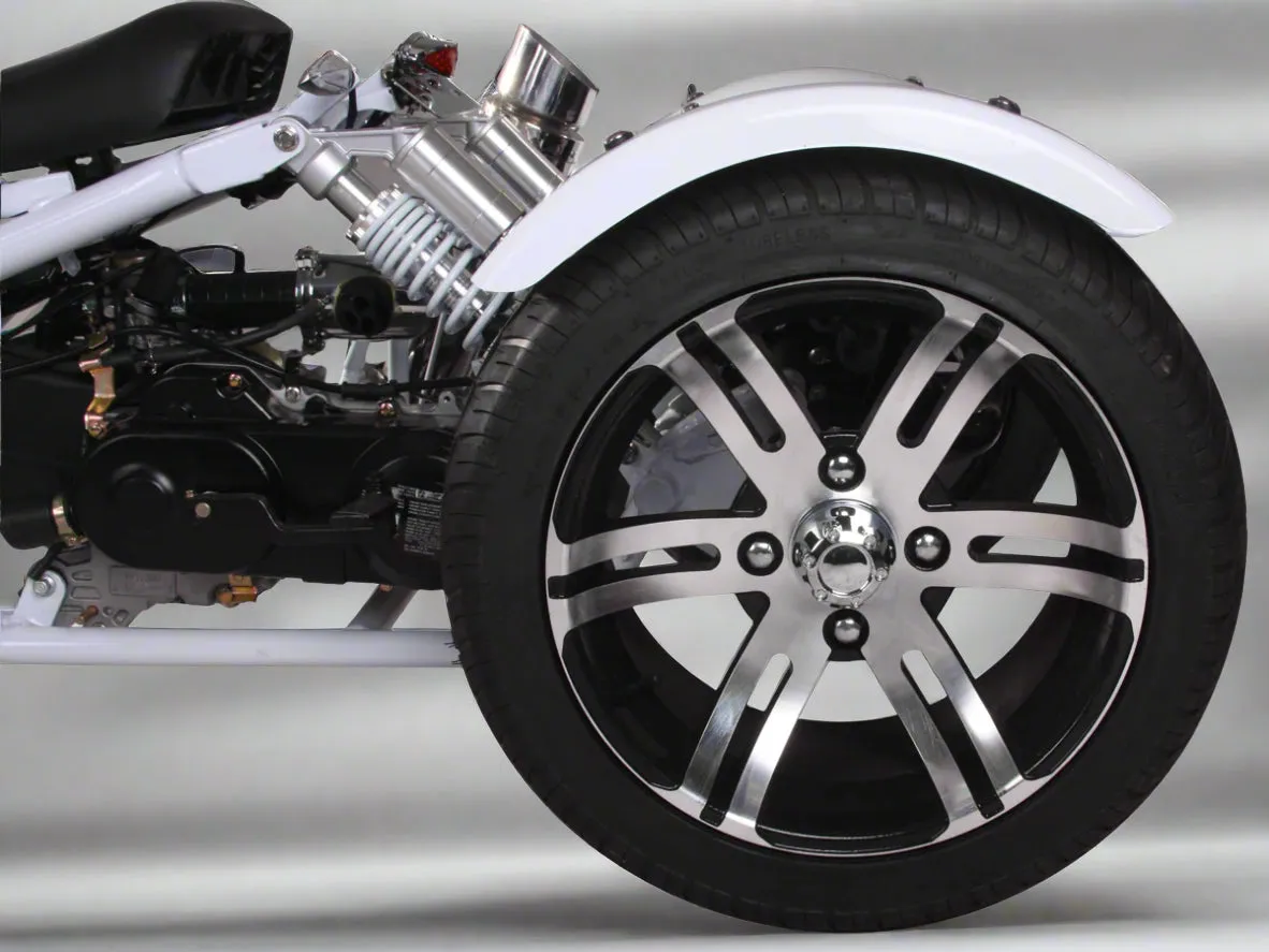 MADDOG 50cc Trike Scooter - IceBear - PST50-19N