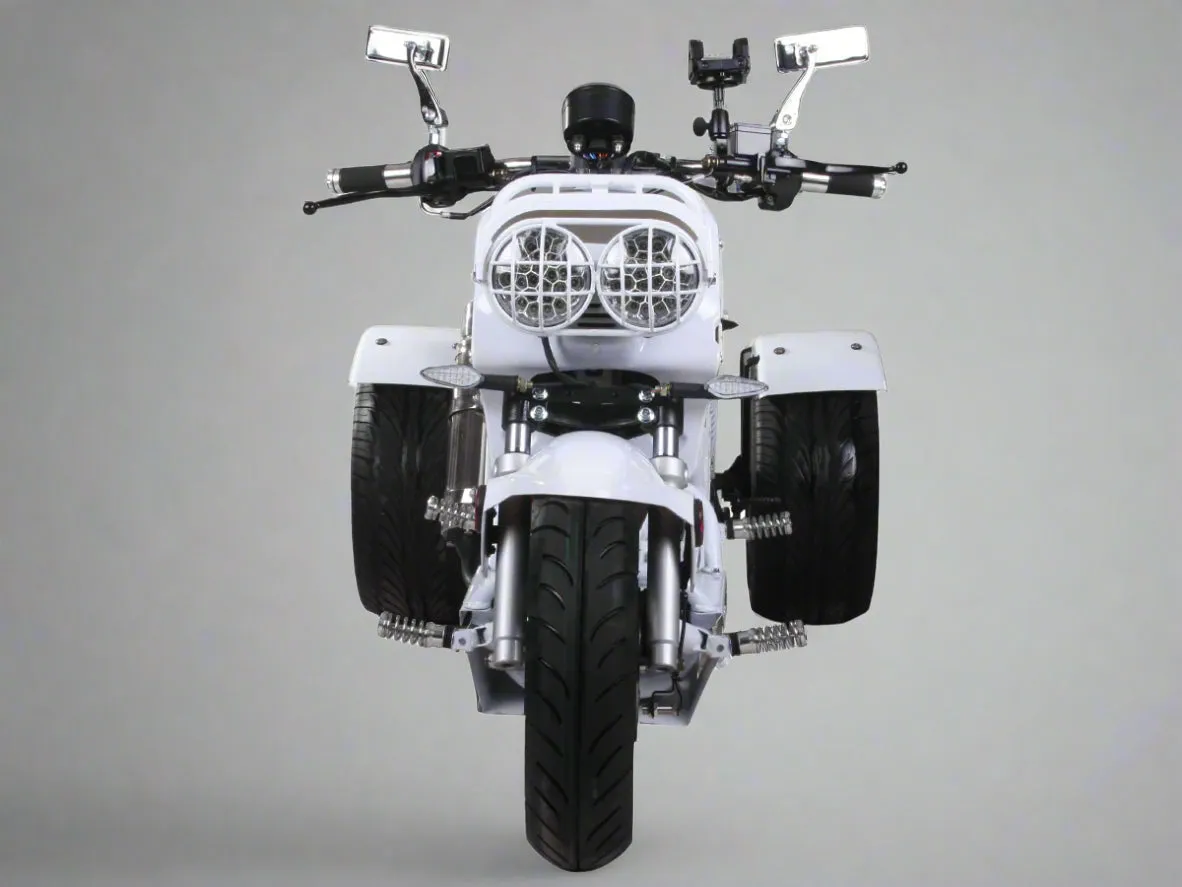 MADDOG 50cc Trike Scooter - IceBear - PST50-19N