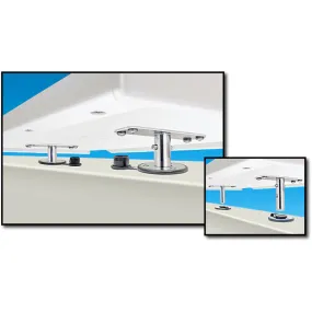 Magma Dual Flush Socket Rectangular BBQ Mount
