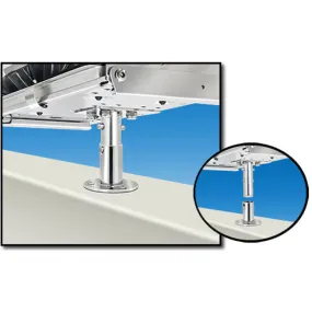 Magma Mount Deck Socket Lock'g Rectangular BBQ