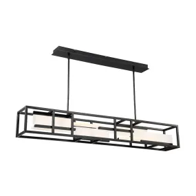 Memory LED Linear Pendant in Black