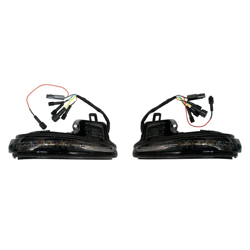 Meso Customs V5 Switchback Mirror White DRL Turn Signals For Tacoma (2016-2023)