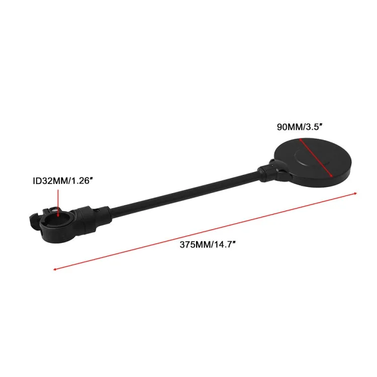 Mountain Bike / Electric Motorcycle Multifunctional Adjustable Handlebar Rearview Mirror