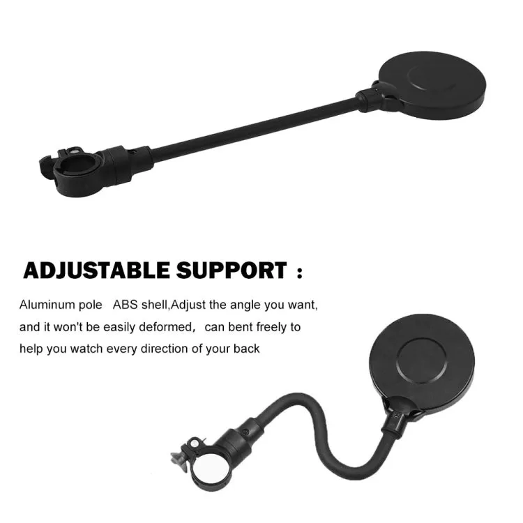 Mountain Bike / Electric Motorcycle Multifunctional Adjustable Handlebar Rearview Mirror