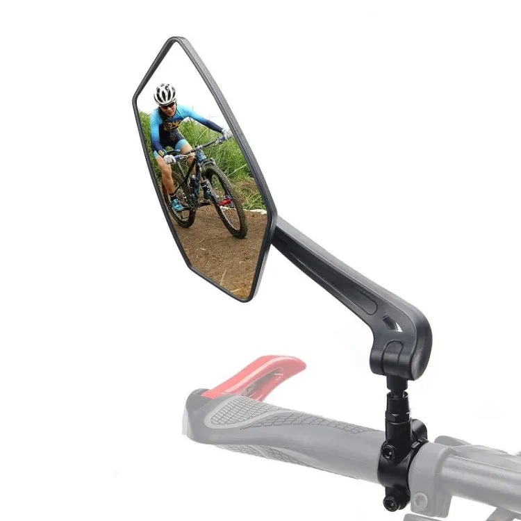 Mountain Bike High Definition Flat Reflective Rearview Mirror, Specification: 1 Pair