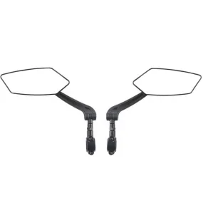 Mountain Bike High Definition Flat Reflective Rearview Mirror, Specification: 1 Pair