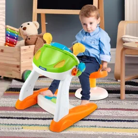 NNECW Kids Steering Wheel Simulated Driving Toy Set with Lights & Sounds
