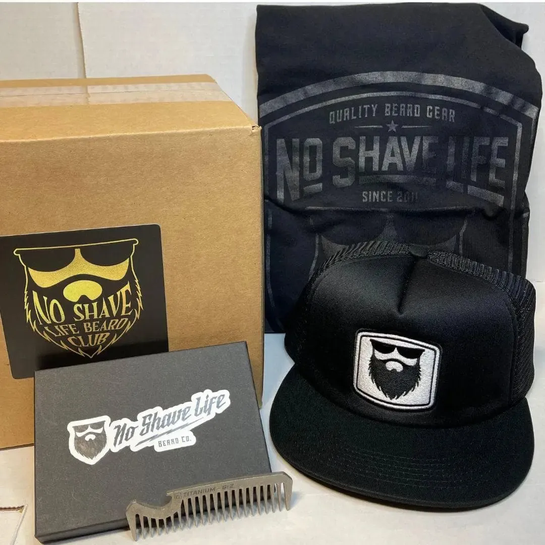 No Shave Life Monthly Beard Club Surprise Box