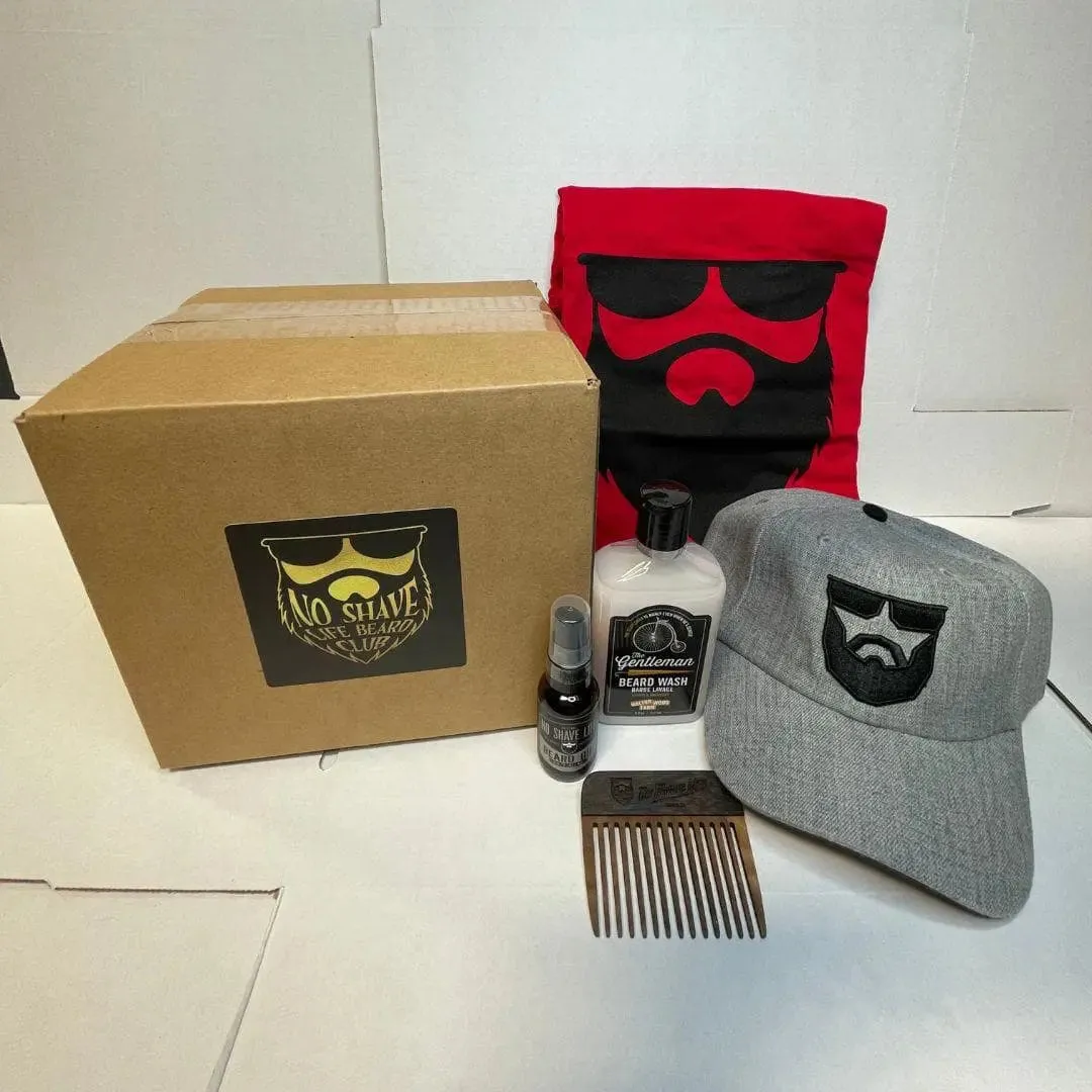 No Shave Life Monthly Beard Club Surprise Box