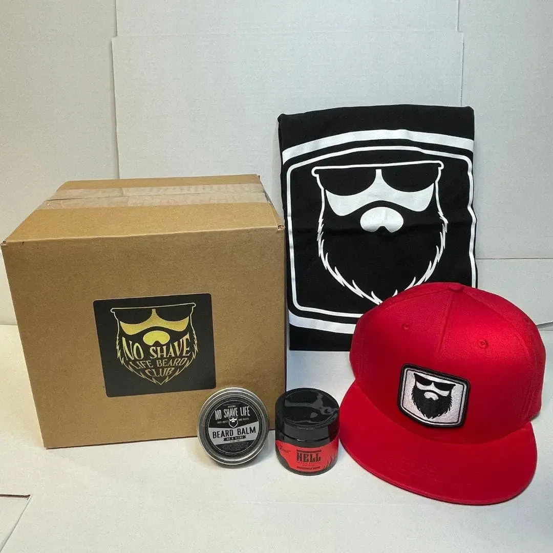 No Shave Life Monthly Beard Club Surprise Box