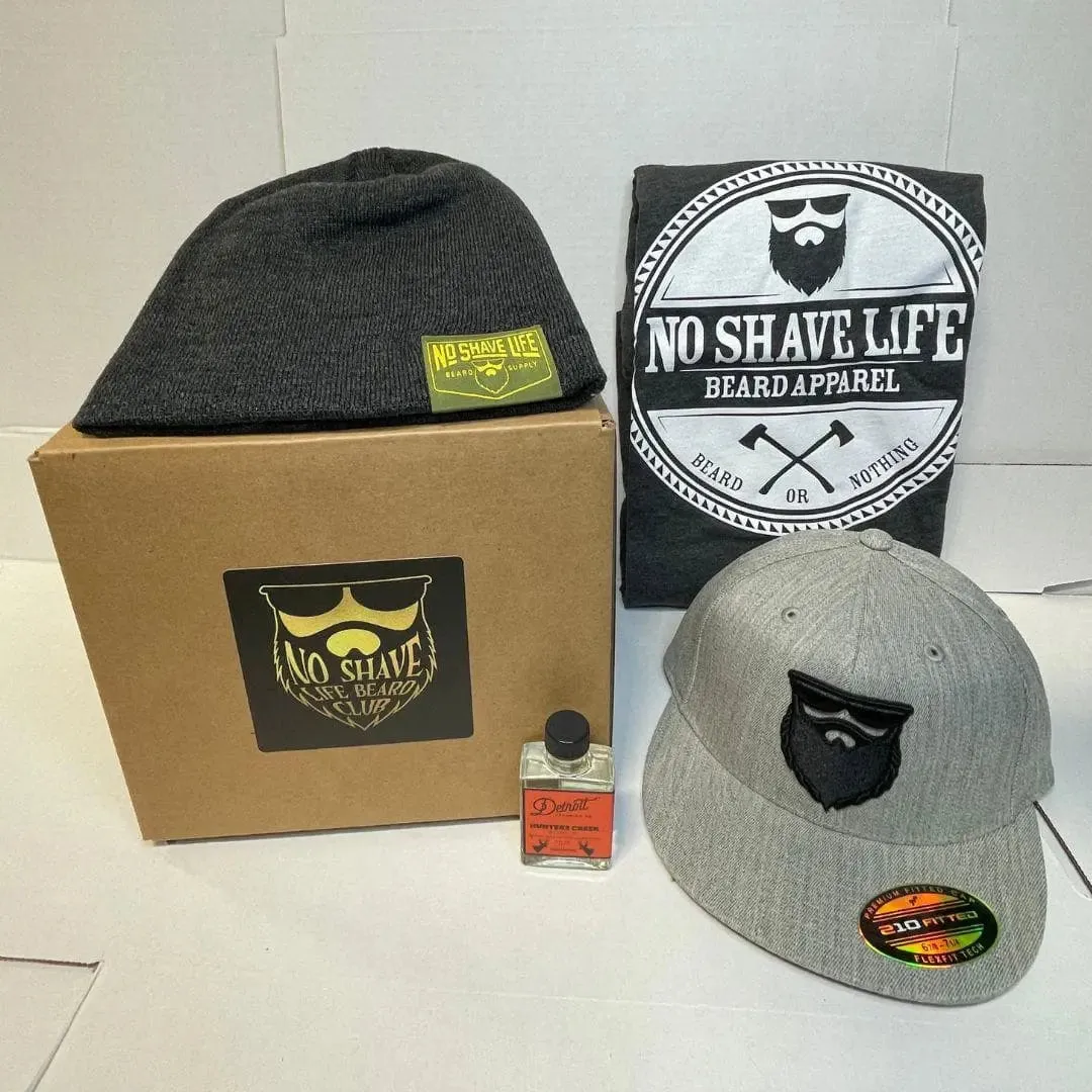 No Shave Life Monthly Beard Club Surprise Box